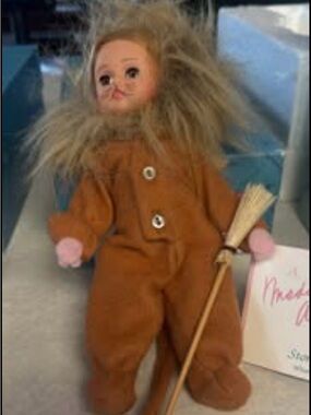 Madame Alexander Doll in Brown Outfit with Blonde Faux Fur